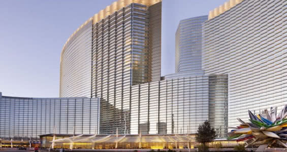 Еще один гостинично-развлекательный комплекс корпорации МГМ - казино-отель Ария в ЛАс-Вегасе.